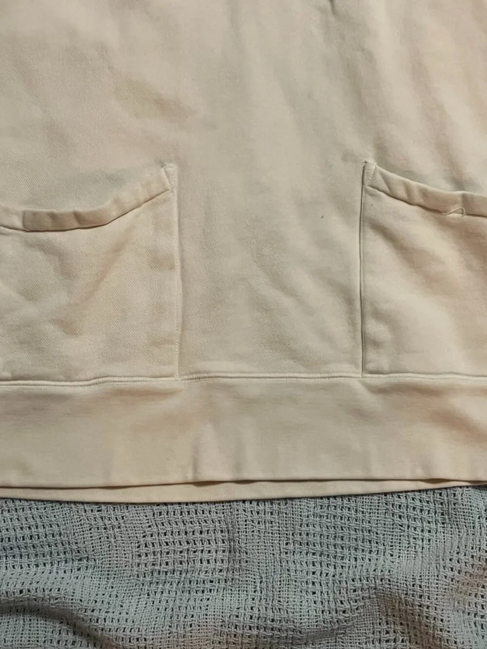 NickerBocker NYC Men's Standard Hoodie XL  - Ivory (100% Cotton)